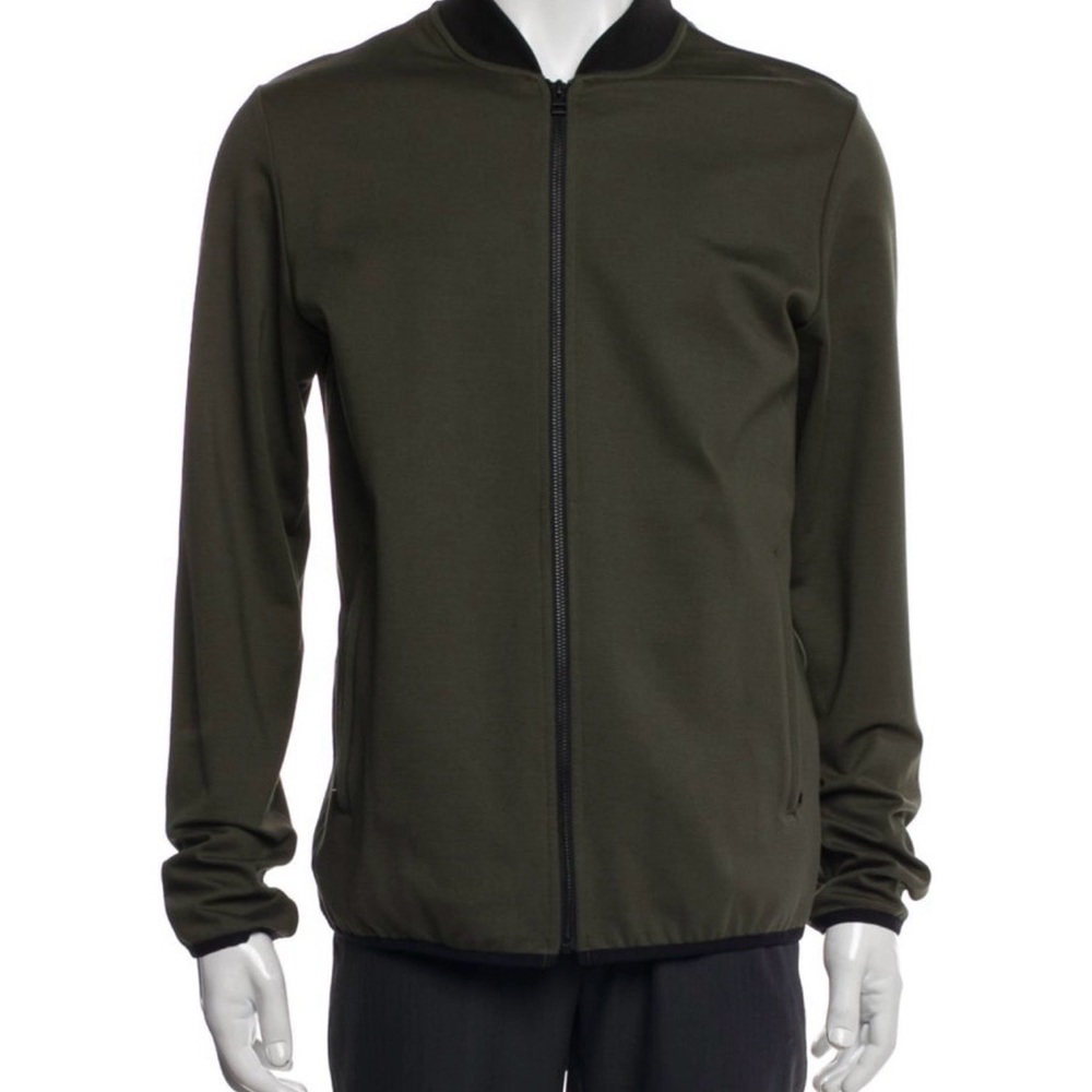 Theory Dark Olive Plinth 4 Stealth Bomber Jacket L1296509
